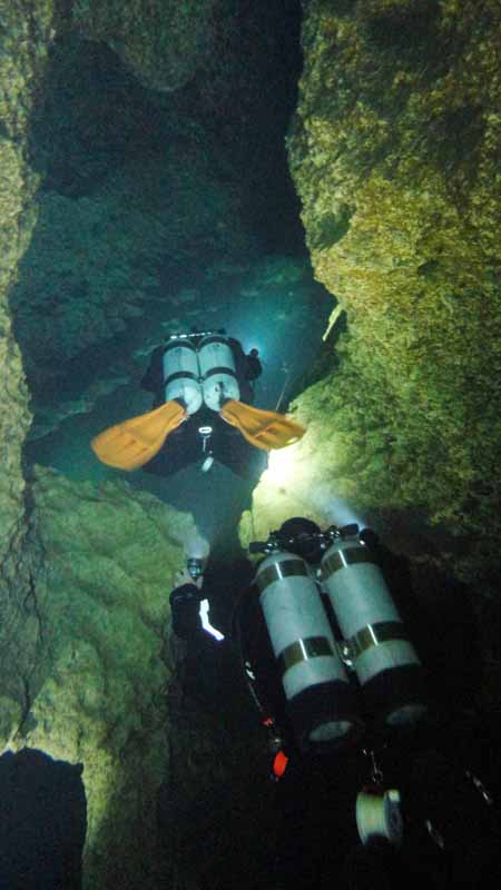 Dayo Scuba North Cave and Cavern Training in north Florida