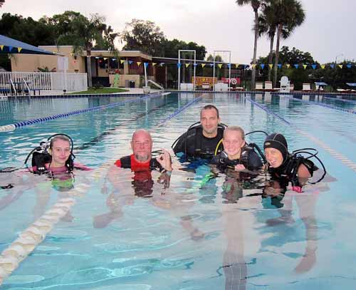 Scuba Instructor Training at Dayo Scuba Orlando Florida